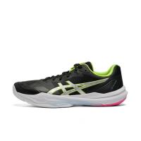 亚瑟士(ASICS)排球鞋男鞋专业竞技跳高缓震稳定支撑运动鞋黑绿撞 Black_×_Yellow_Green 39.5
