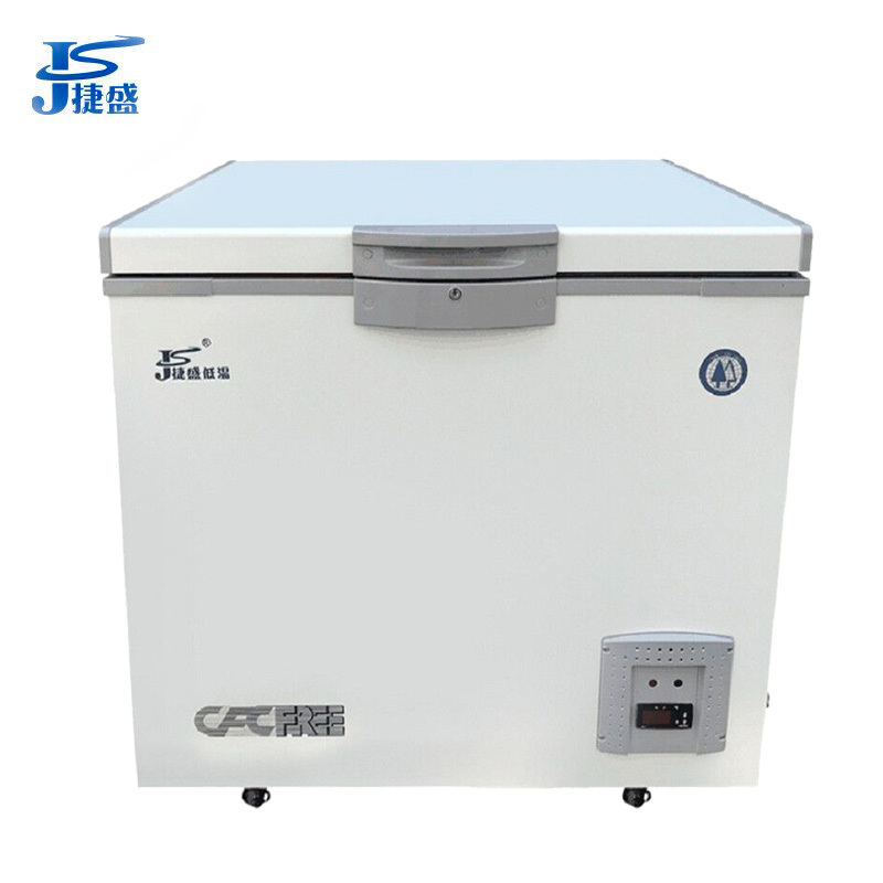 捷盛 DW-60W108 零下-65度108升小型卧式家用超低温冰柜金枪鱼深海鱼海鲜低温冰箱实验超低温冷柜带锁