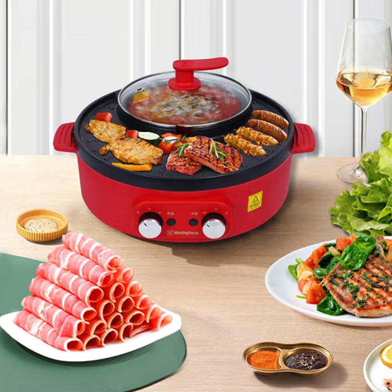 西屋Westinghouse多功能涮烤一体锅WSC-A334高清大图
