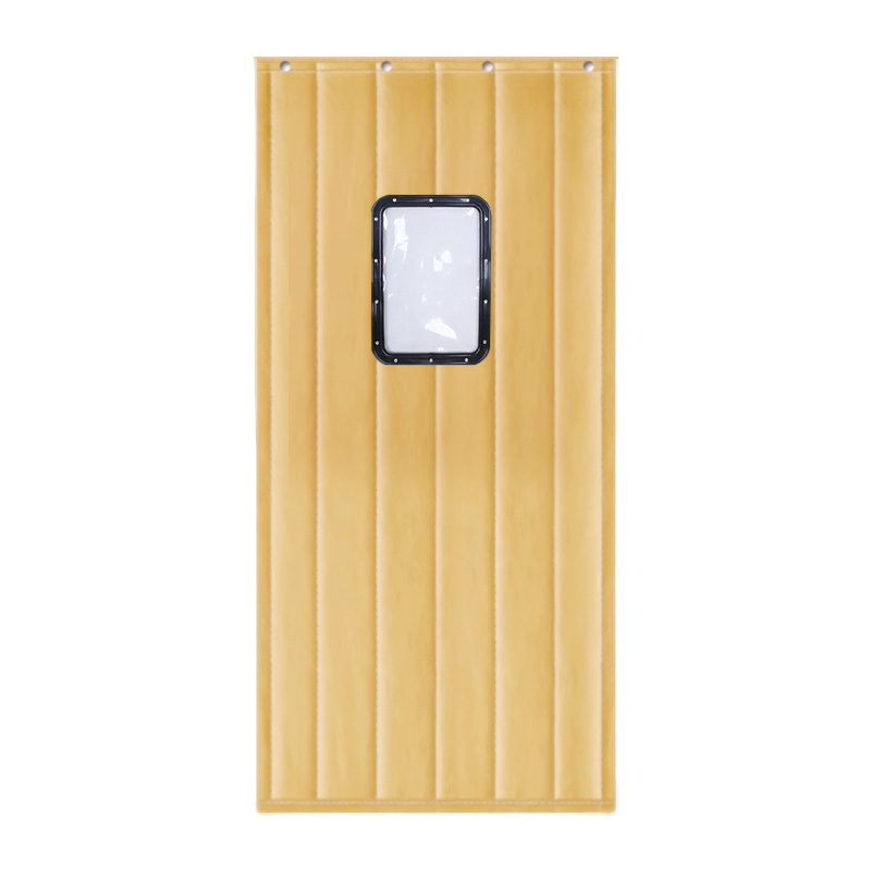 天空桥 棉门帘 MML-3金黄色40*60cm二层棉 平方米高清大图