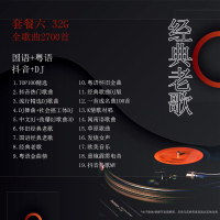 [补贴10%]汽车载U盘无失真高音质品质车用2023抖音新歌曲网红dj经典音乐USB随身碟