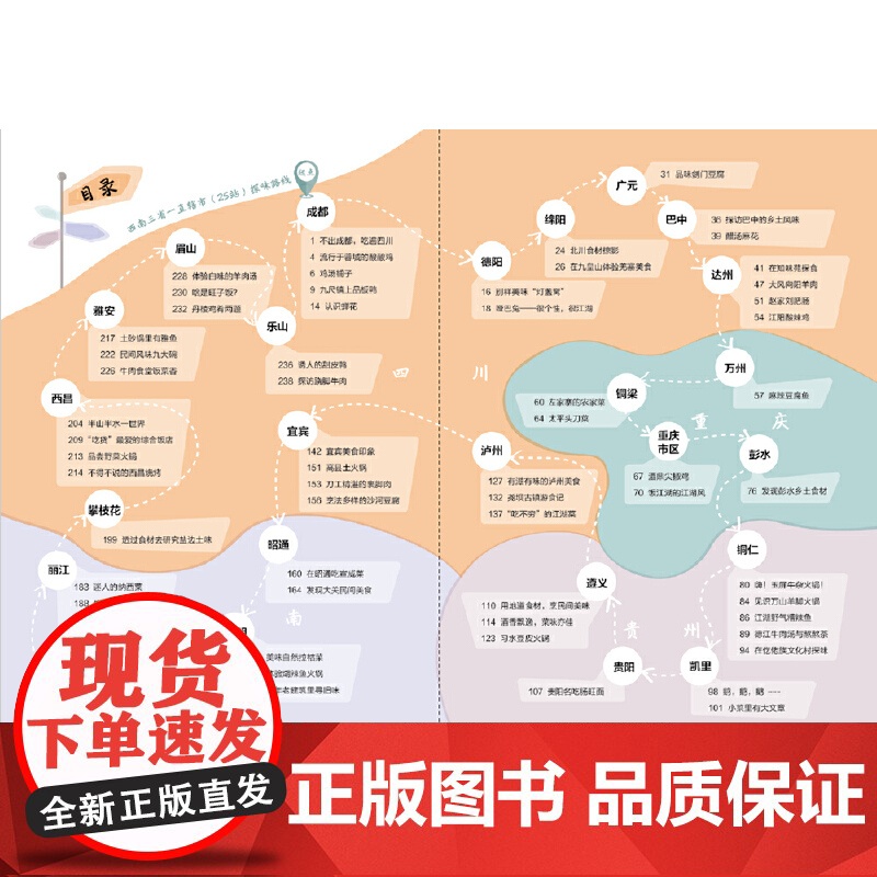 吃遍大西南——探味民间菜 田道华 青岛出版社 正版书籍高清大图
