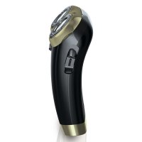 飞利浦（PHILIPS）电动剃须刀 HS199 USB充电式 浮动双刀头 旋转式胡须刀 无水洗 自动研磨