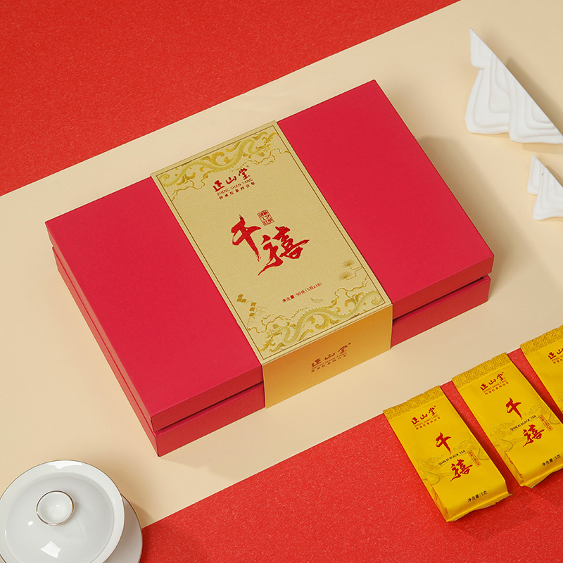 [正山堂]千禧90g/盒 礼盒 红茶 福建武夷山茶叶 味道香醇 回甘高清大图