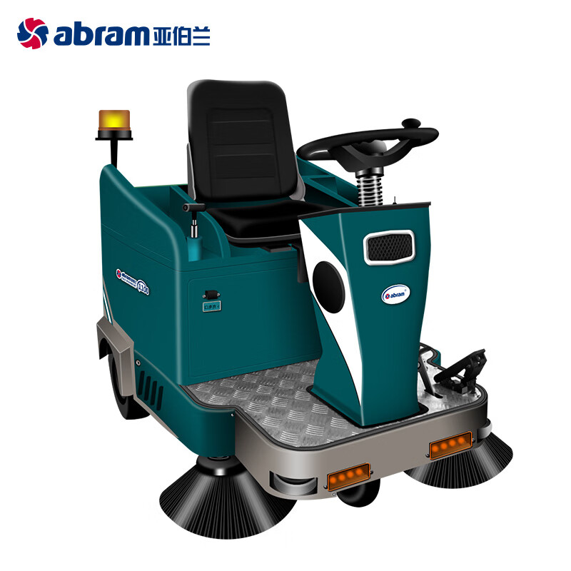 亚伯兰(abram)YBL-1100 (48V32A) 驾驶式扫地车 物业保洁工厂商用市政环卫清扫车 室内扫地车 边扫边高清大图