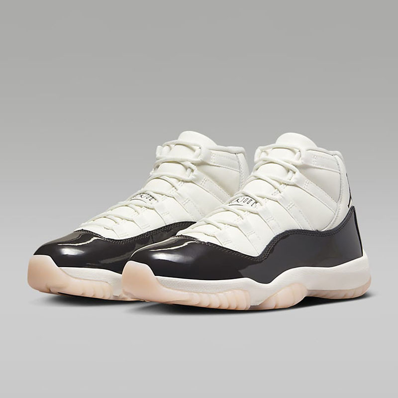 Jordan耐克AJ11黑白复刻女子运动鞋冬季缓震实战篮球鞋AR0715-101