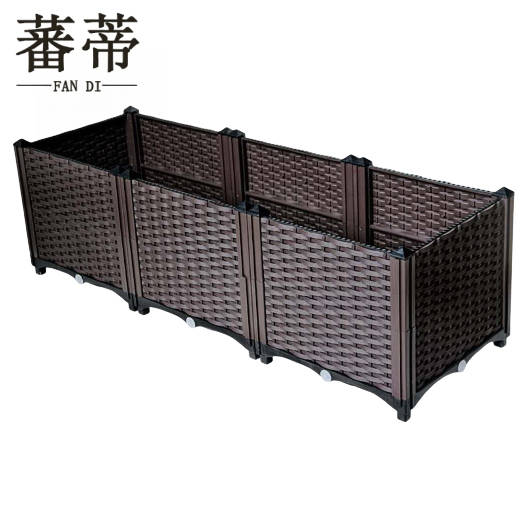 蕃蒂 花箱加深3联个