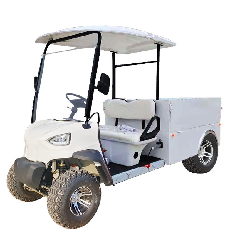 德武军恒电动观光车皮卡 电动高尔夫球车3500瓦+72v100ah*6只铅酸电池