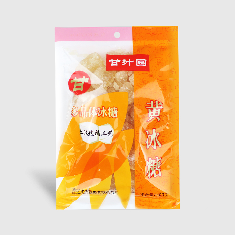 甘汁园 冰糖 小颗粒多晶体黄冰糖400g 烘焙原料 冲饮调味高清大图
