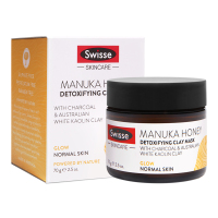 Swisse麦卢卡蜂蜜清洁面膜70g/瓶装 澳洲原装进口 深层清洁补水 涂抹式水洗面膜