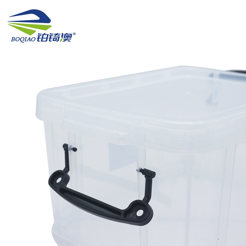 铂锜澳高透明收纳塑料箱 存储箱高清大图