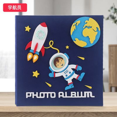 小麋鹿 5寸100张容量 相册本影集5寸6寸7寸混装大容量插页相册儿童家庭宝宝成长纪录册