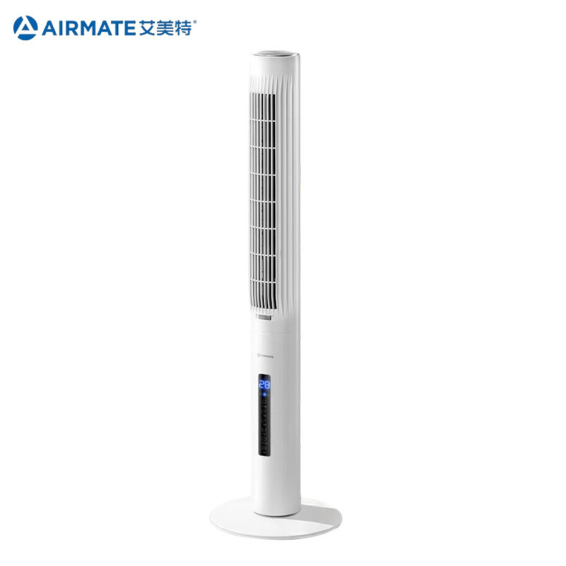 艾美特(AIRMATE)无叶风扇直流变频无叶塔扇智能APP智能遥控落地式家用无叶自然风柔广角摇头轻音电风扇FT-AD63