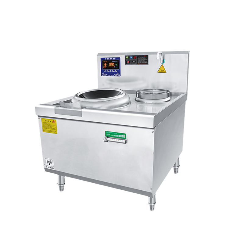 疆途者 商用电磁灶电炒灶工程款单头小炒灶15kw SJTZ-1RH-8001高清大图