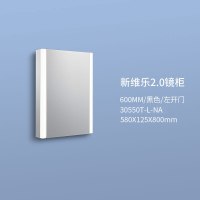 科勒新维乐镜柜卫生间浴室镜子置物柜收纳一体挂墙式镜箱30546T
