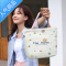 封后韩版手提袋2022新款包包女上班包包女帆布包通勤布袋包便当小拎包女斜挎包
