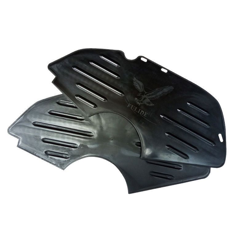 薄款五羊本田摩托车125后挡泥板后轮侧挡泥皮150锋领挡水板侧边档雨