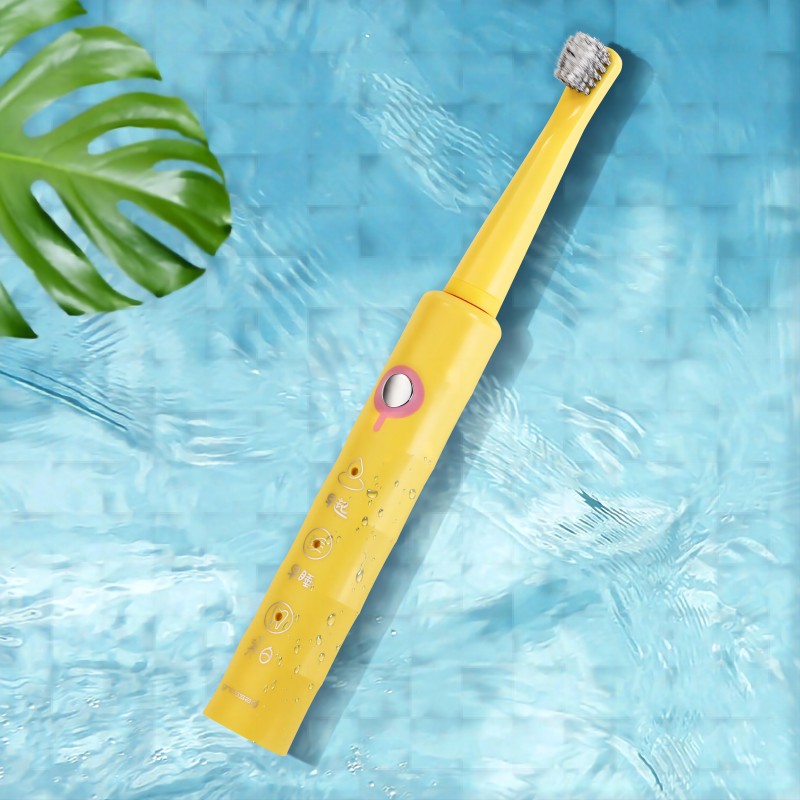 grossag儿童健齿防蛀声波电动牙刷GL-YS02R高清大图