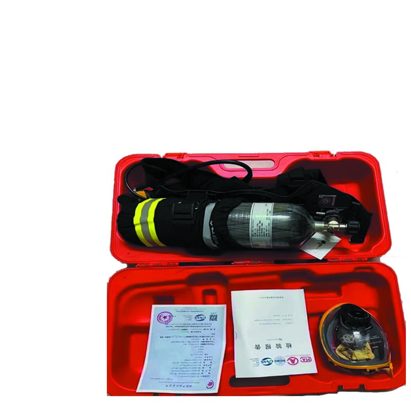 恒泰正压式呼吸器3C认证碳纤维气瓶6.8L正压式消防呼吸器(机械表)高清大图