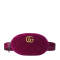 GUCCI 古驰 紫红色绒面皮革女士腰包 476434-9FRDT-5671