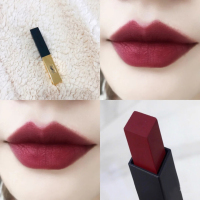 圣罗兰(YSL) 小金条18细管番茄色哑光口红21#18#09#23#01 18号红棕巧克力色