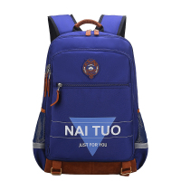 耐拓(NAITUO)书包N870 小学生书包男女中学生多功能减压1-3-6年级 大号