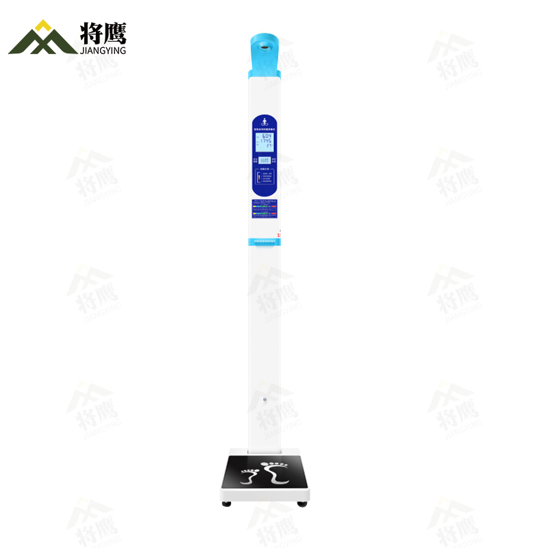 将鹰 超声波身高体重体检秤测量仪身高体重一体机打印款 JY-044S-20ADY高清大图