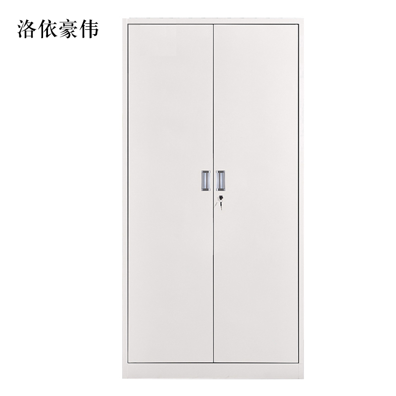 洛依豪伟钢制文件柜档案柜财务凭证柜带锁储物柜铁皮柜书柜铁开门文件柜高清大图