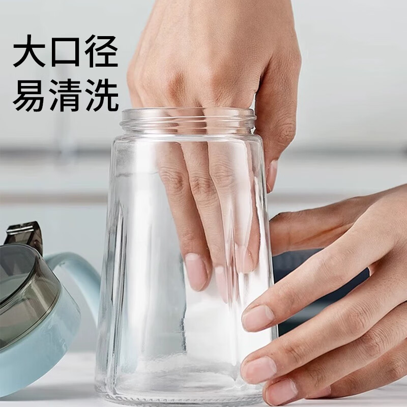 美穗吉家 600ml 玻璃油壶
