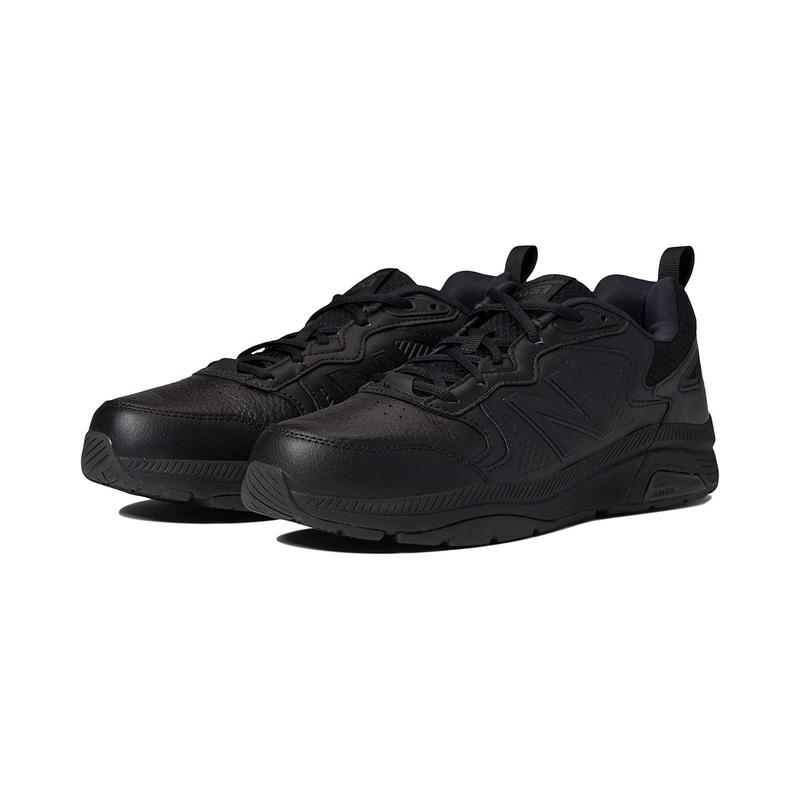 新百伦(New Balance)男训练鞋稳定舒适透气耐磨防滑综合健身室内 Black/Black 44.5