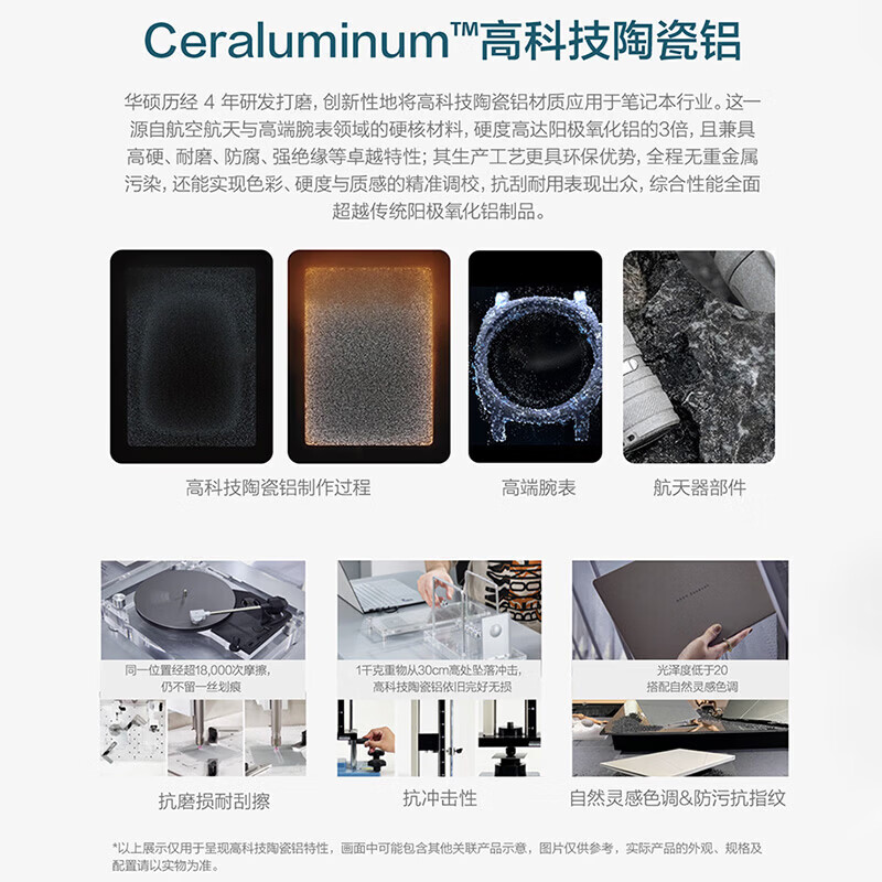 华硕灵耀14 双屏 2026 全新酷睿双触控屏超轻薄AI笔记本电脑(2T)高清大图