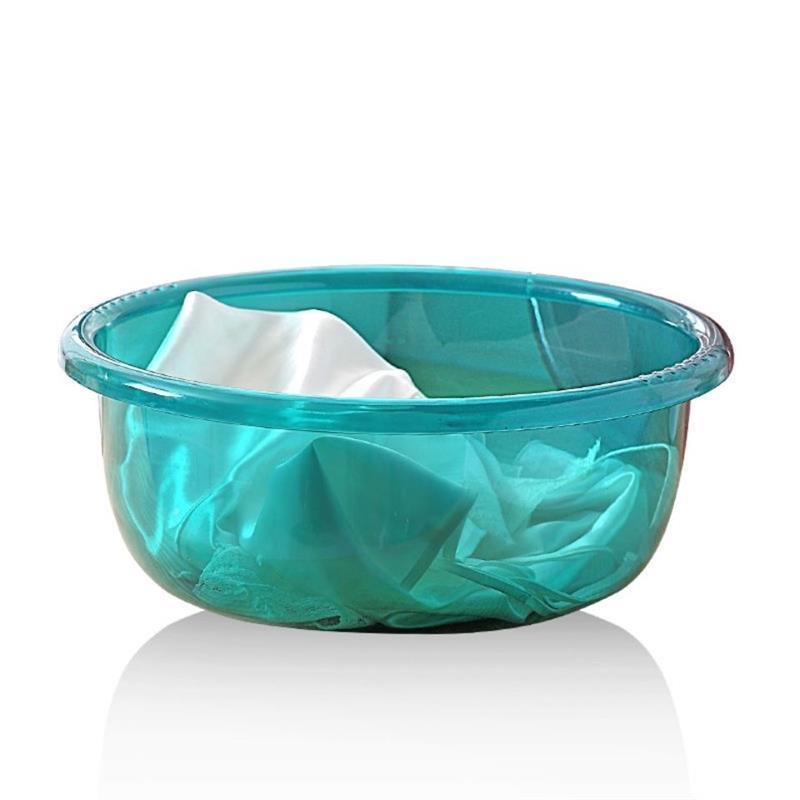 加厚透明塑料盆大小号洗脸盆婴儿洗脸盆家用宿舍洗衣盆洗菜洗脚盆报价