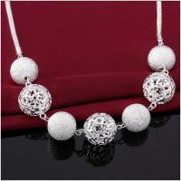 N680 Women Silver Necklace 镀925纯银女项链日韩版锁骨链潮人送女朋友七夕情人节礼物