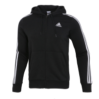 Adidas阿迪达斯夹克男装2022春季新款运动宽松连帽休闲外套GK9051