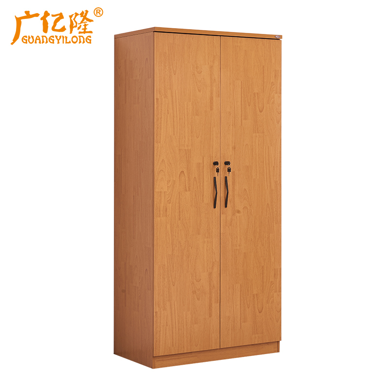 广亿隆木质衣柜简易挂衣柜衣帽间衣橱颜色可定制高清大图