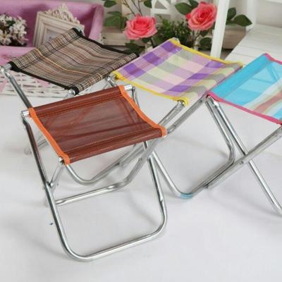 加厚钢管折叠凳 户外用品折叠椅 钓鱼垂钓凳子 简易便携网布马扎 全系随机发 出厂价 1个价