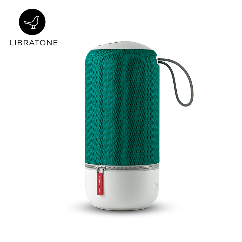 小鸟音响(LIBRATONE) ZIPP MINI 无线音响 移动家用WiFi蓝牙音箱 湖绿色