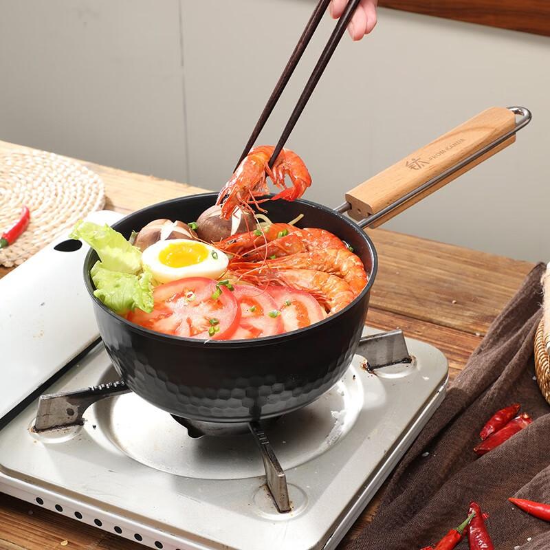 神田KANDA臻钛系列钛合金不粘奶锅18cm高清大图