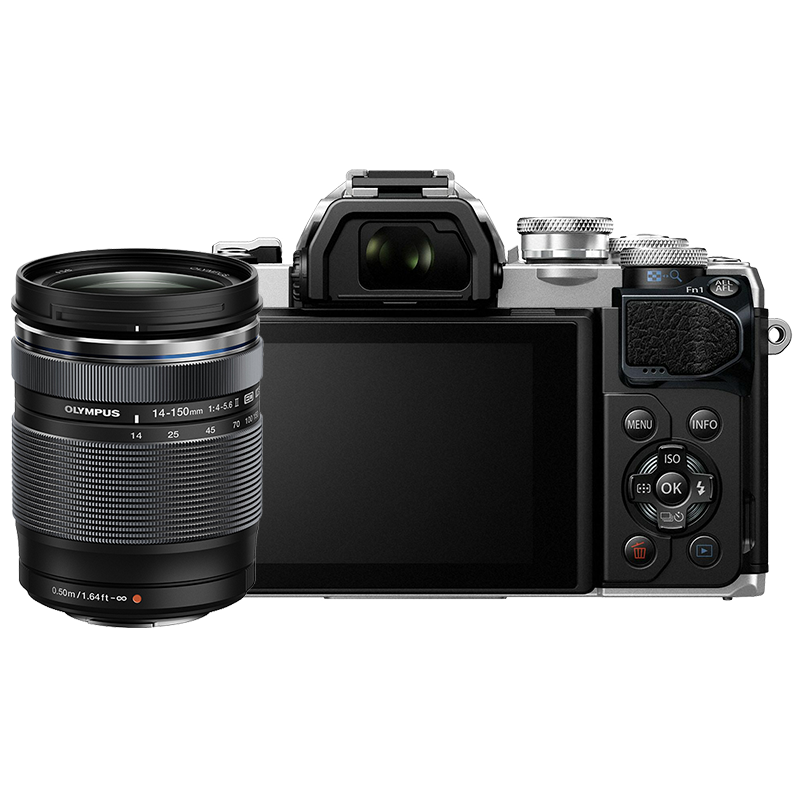 奥林巴斯（OLYMPUS）E-M10 MarkIII(14-150) 微单相机 套机104万触屏 银高清大图