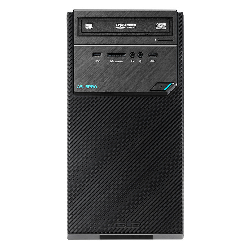 H华硕(ASUS)D320MT 商用台式机整机 21.5英寸显示器( I3 6100 4G 500G 刻录 集显 无系统