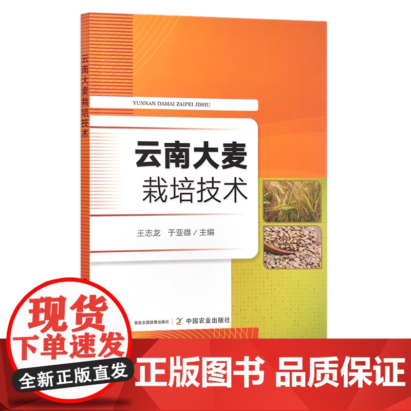 云南大麦栽培技术 王志龙 于亚雄 大麦种植 30067高清大图