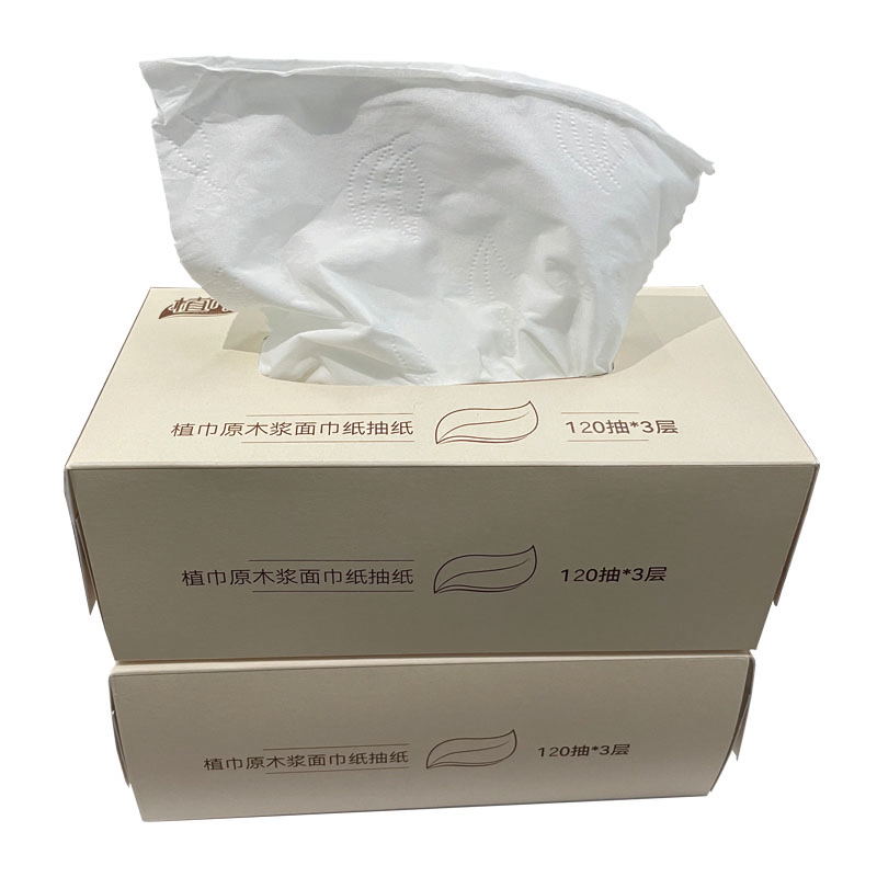 植巾 YC1000 3层120抽/盒 面巾纸抽纸 50.00 包/箱 (计价单位:箱)高清大图