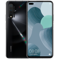 华为(HUAWEI) 华为 nova 6 5G 全网通版 8GB+128GB 亮黑色 105°前置广角双摄 超感光暗拍 麒麟990芯片 移动联通电信5G全网通手机