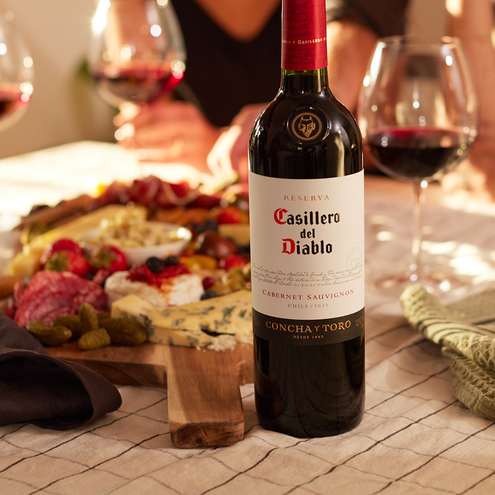 干露红魔鬼红酒官方正品珍藏赤霞珠干红葡萄酒智利原瓶进口整箱高清大图