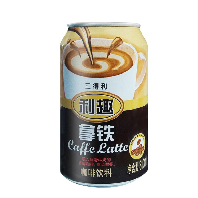 三得利(Suntory)利趣拿铁310ml*24瓶/整箱 咖啡饮料 香醇 浓滑