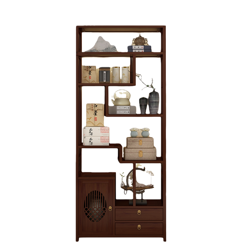 铭思达博古架展示架80*25*200cm个高清大图