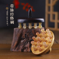 绿檀椭圆身体刷