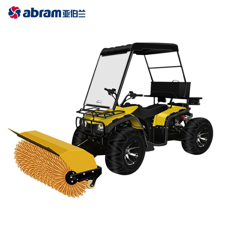 亚伯兰 暴风雪1500 大型驾驶式扫雪车 清扫宽度1.5米 YBL-BFX1500-1配滚刷 黄色 YGQC