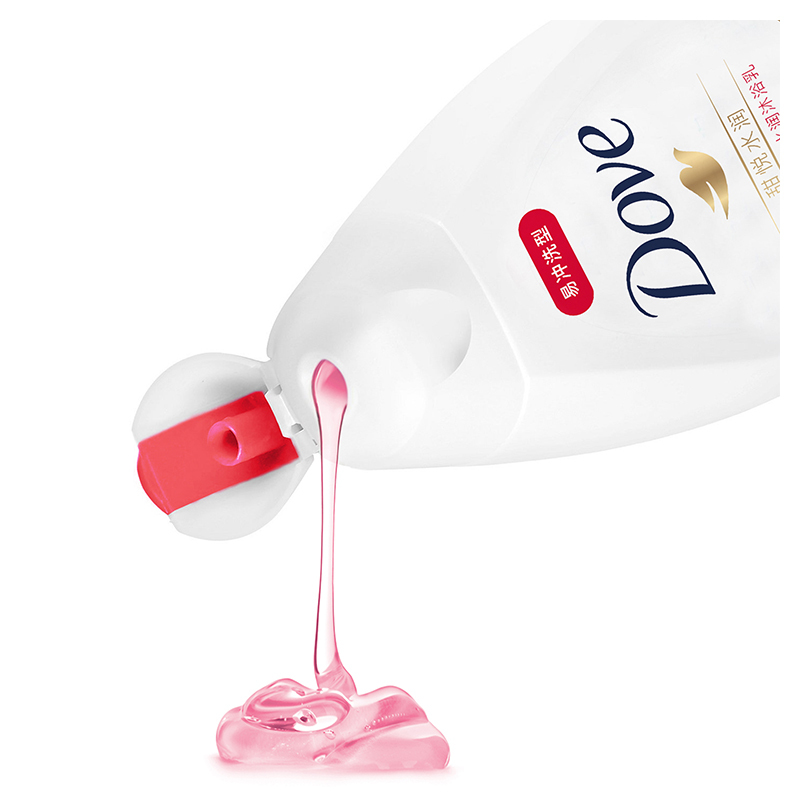 多芬(Dove)清爽水润沐浴乳 甜悦水润400g[联合利华]
