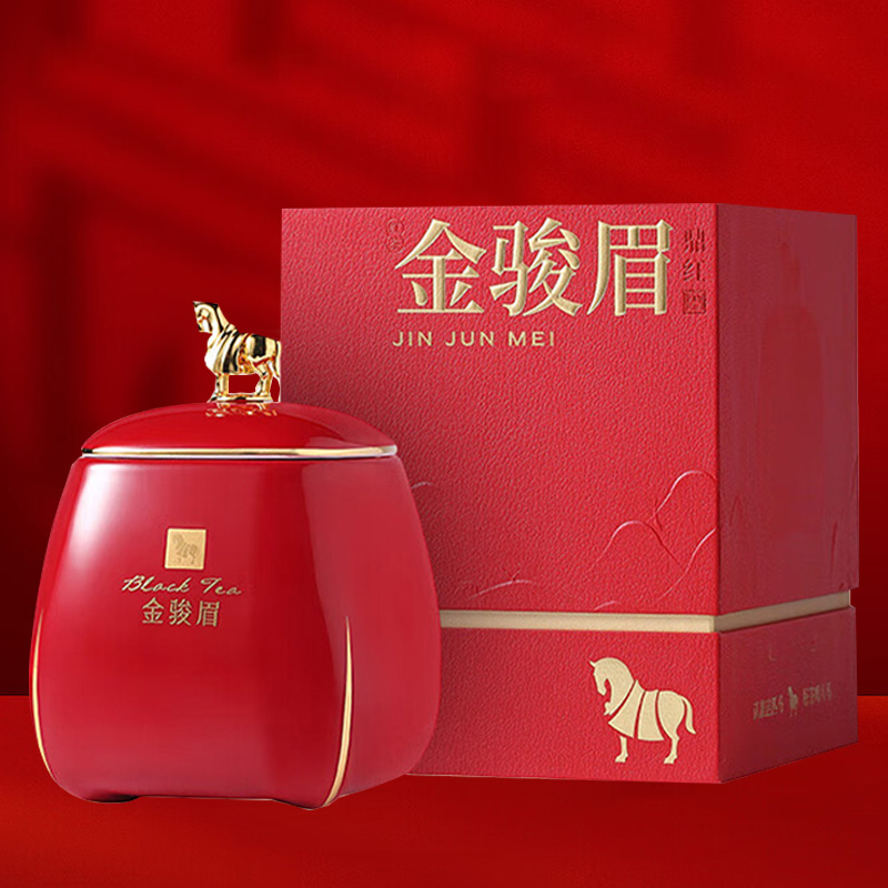 八马茶业金骏眉76g随享茶香甘润顺滑回甘绵长自然好茶D0243高清大图